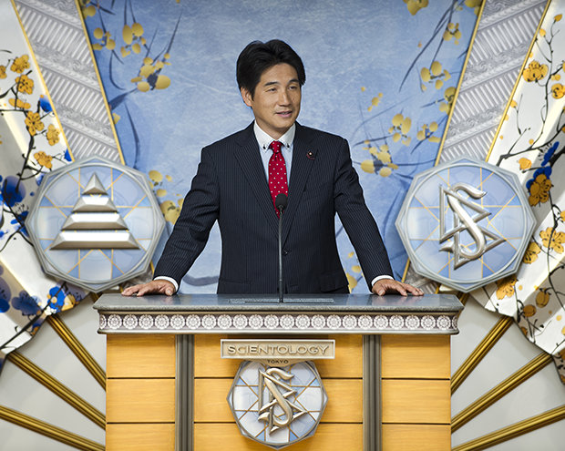 Mr. Tomoo Furubo thanks Scientology drug education initiative at Tokyo Ideal Org Grand Opening